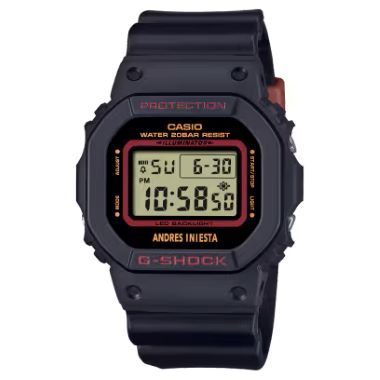 カシオ G-SHOCK 5600シリーズ アンドレス・イニエスタ シグネチャーモデル